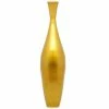 Uniquewise Tall Modern Narrow Trumpet Floor Vase