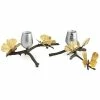 Michael Aram Butterfly Ginkgo Set Of 2 Candle Holders