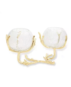 Classic Touch 15.35 2 Branch Centerpiece