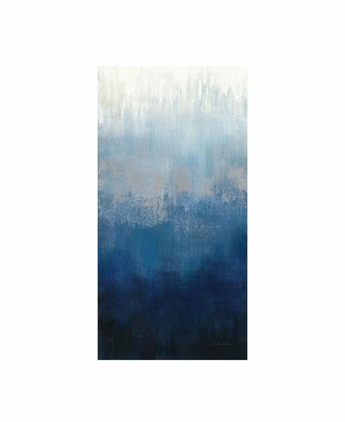 COURTSIDE MARKET Soothing Abstract Panel Mural Art, 96 X 45
