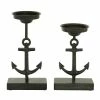 Rosemary Lane Coastal Candle Holder, Set Of 2