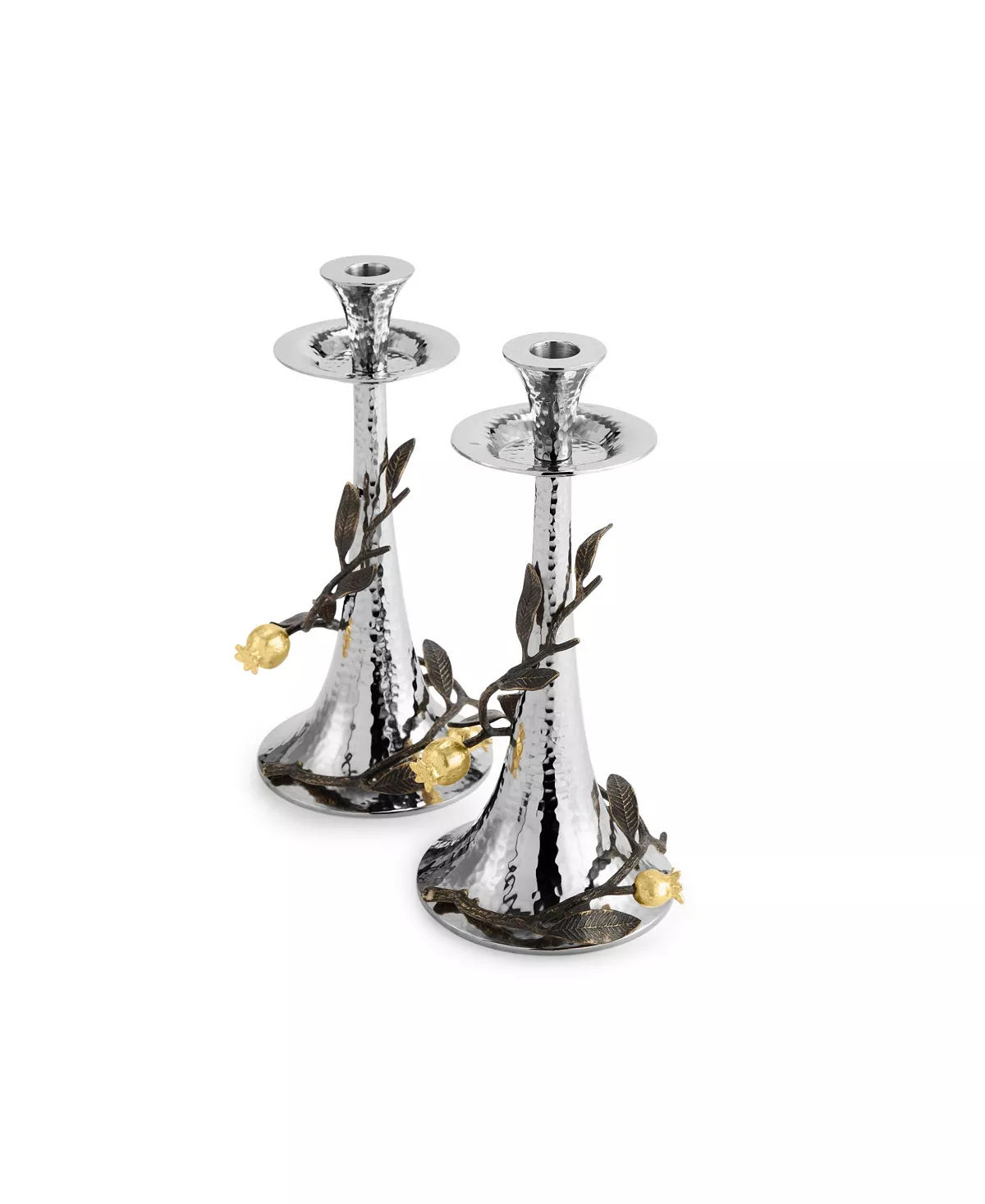 Michael Aram Pomegranate 2 Piece Candleholder Set - Image 4