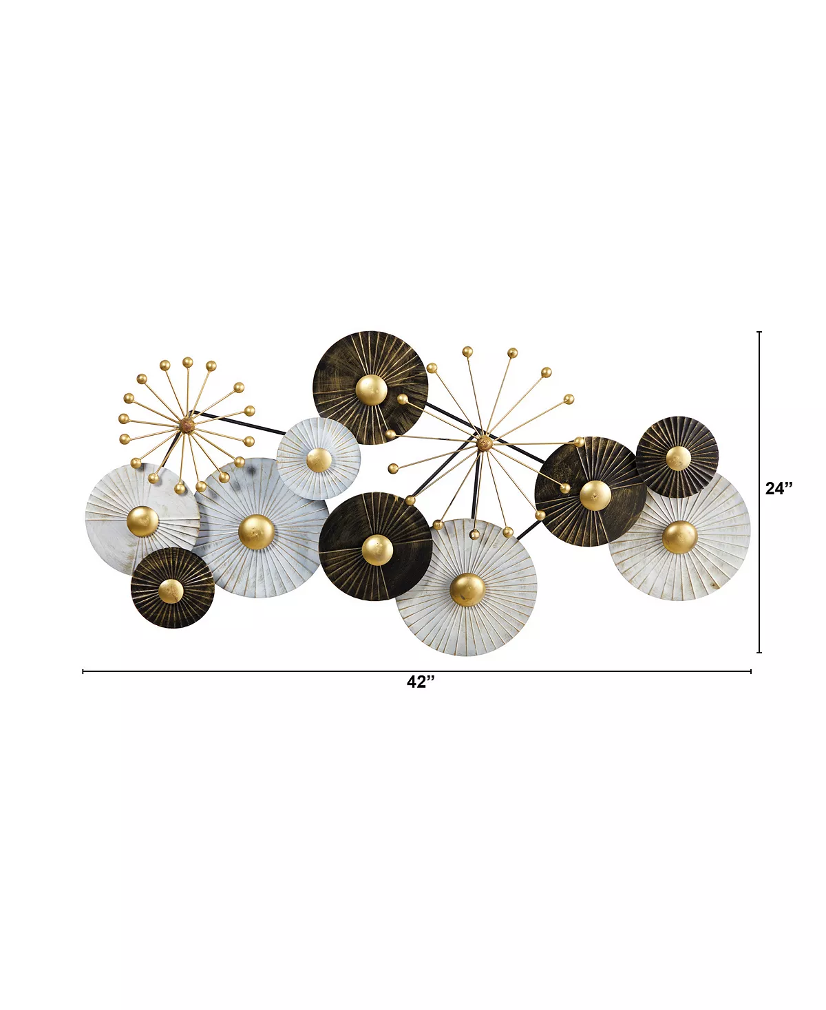 Nearly Natural Urban Layered Wall Art Decor, 3.5' X 2' - Image 2