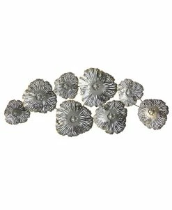 Nearly Natural Floating Floral Wall Art Decor, 5' X 2'