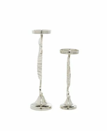 Rosemary Lane Coastal Candle Holder, Set Of 2 - Image 3