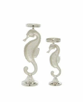 Rosemary Lane Coastal Candle Holder, Set Of 2 - Image 5