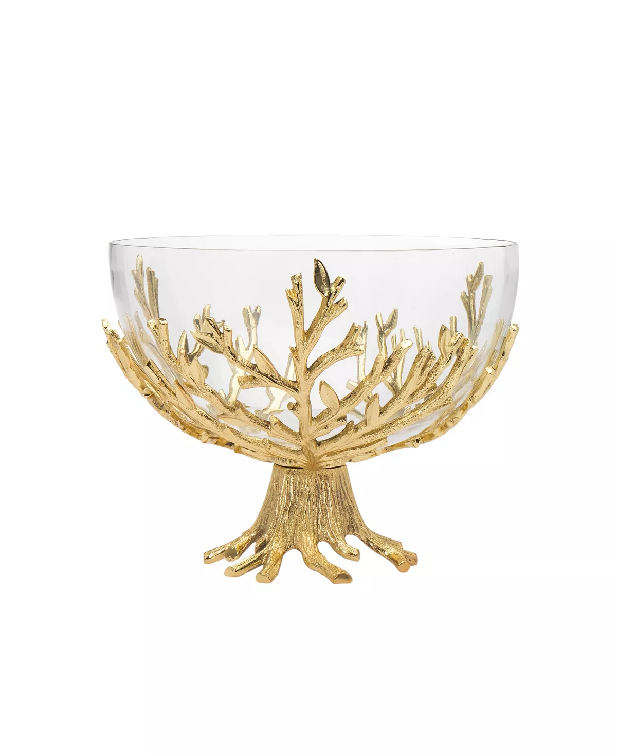 Godinger Branch Stand With Glass Bowl Set, 2 Piece