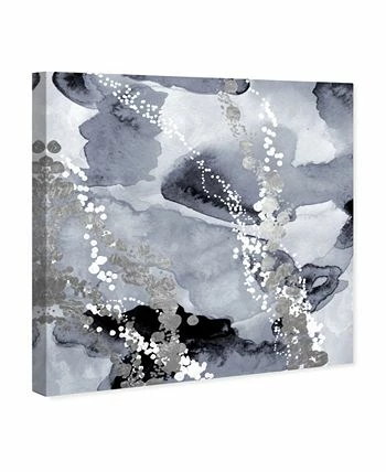 Oliver Gal Abstract Splash Stains Giclee Print On Gallery Wrap Canvas Art - Image 2