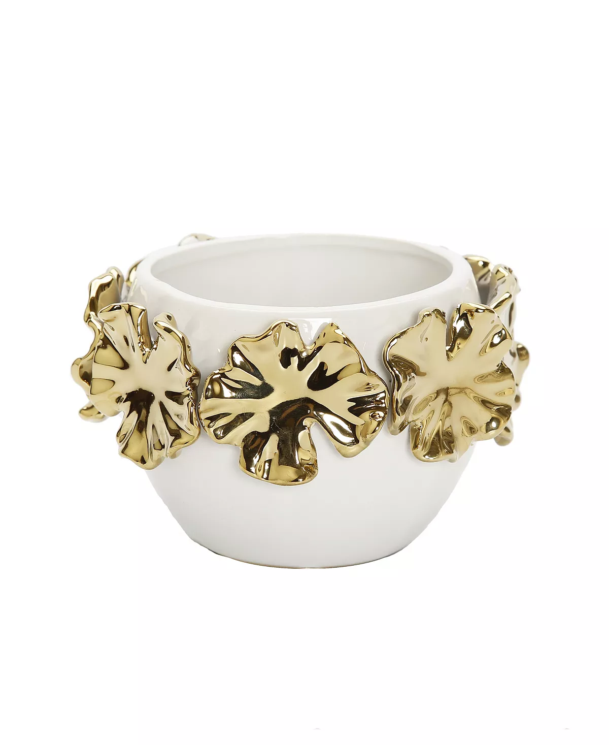 Vivience Snack Bowl With Floral Design