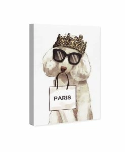Oliver Gal Regal Poodle Canvas Art Collection