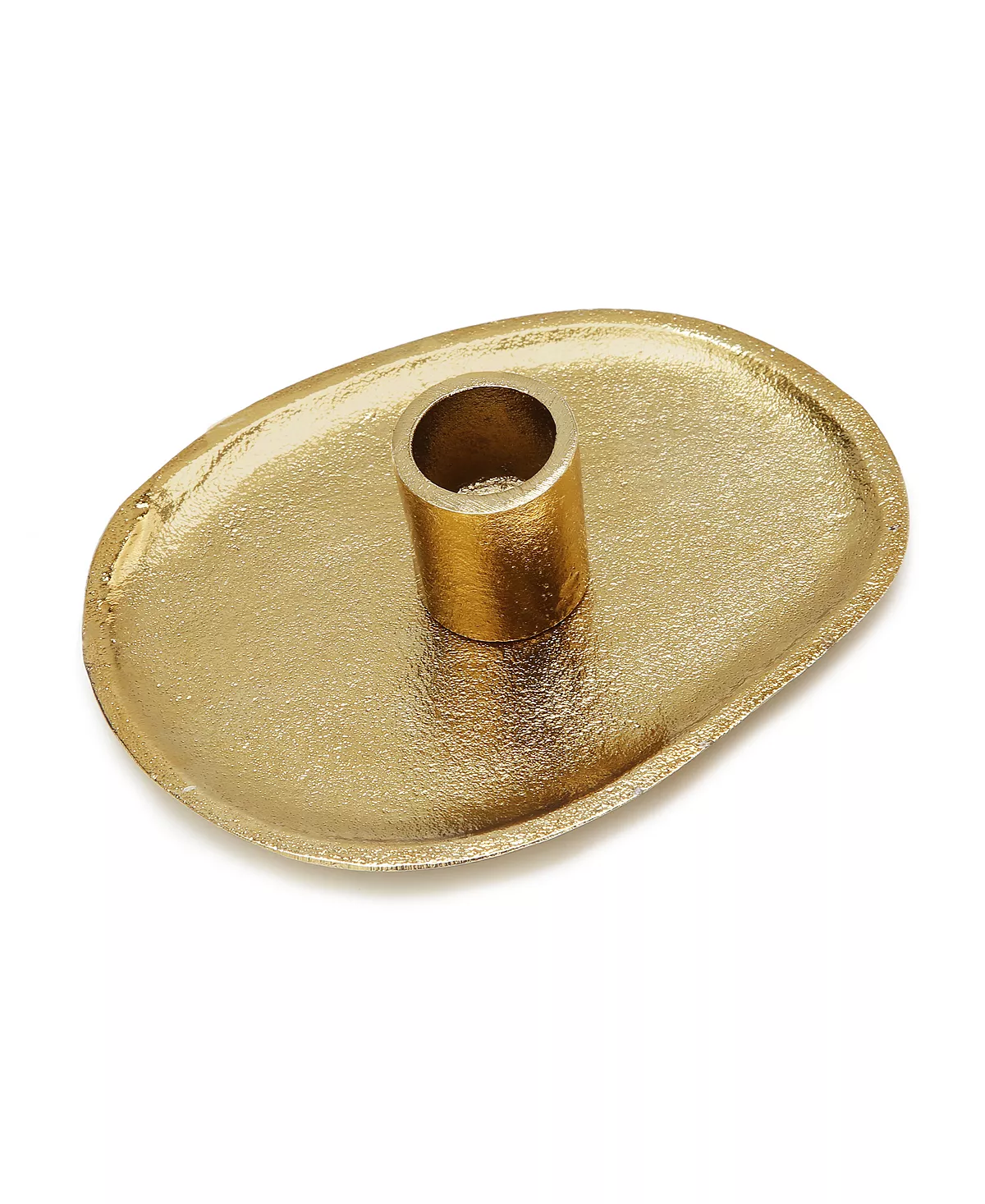 Classic Touch Flat Candle Holder - Image 2