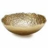 Classic Touch Bark Raw Edged Bowl