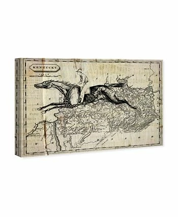 Oliver Gal Kentucky Canvas Art - 10 X 15 X 1.5 - Image 2