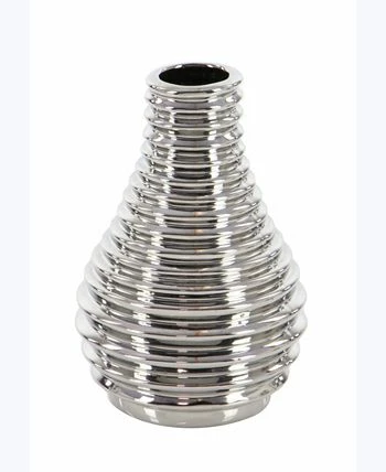 Rosemary Lane Ceramic Modern 3 Piece Vase Set - Image 6