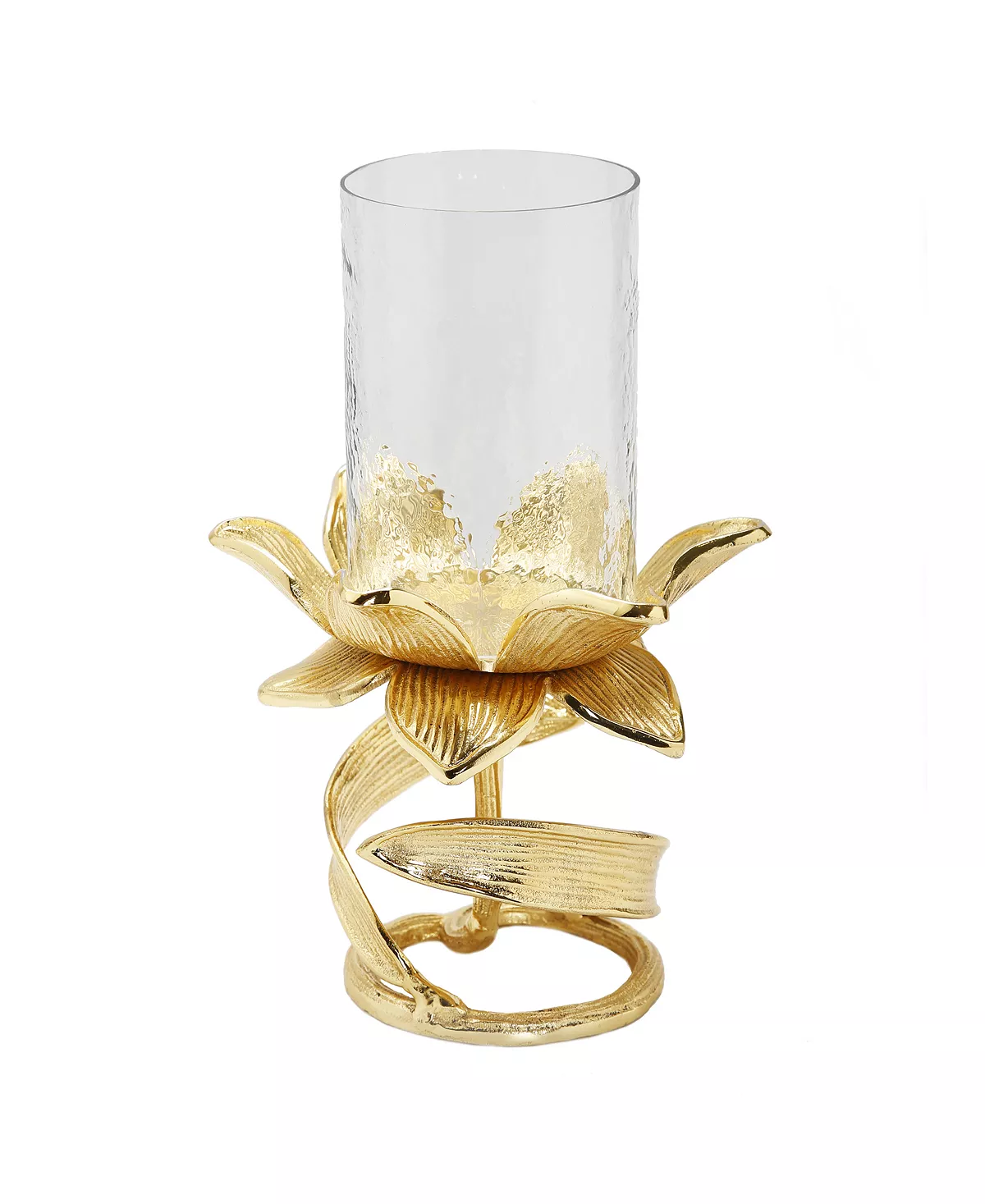 Classic Touch Hurricane With Leaf Stem, 7.5 X 12 - Image 2