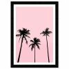 Wynwood Studio Beach Trees Sunrise Framed Print Wall Art