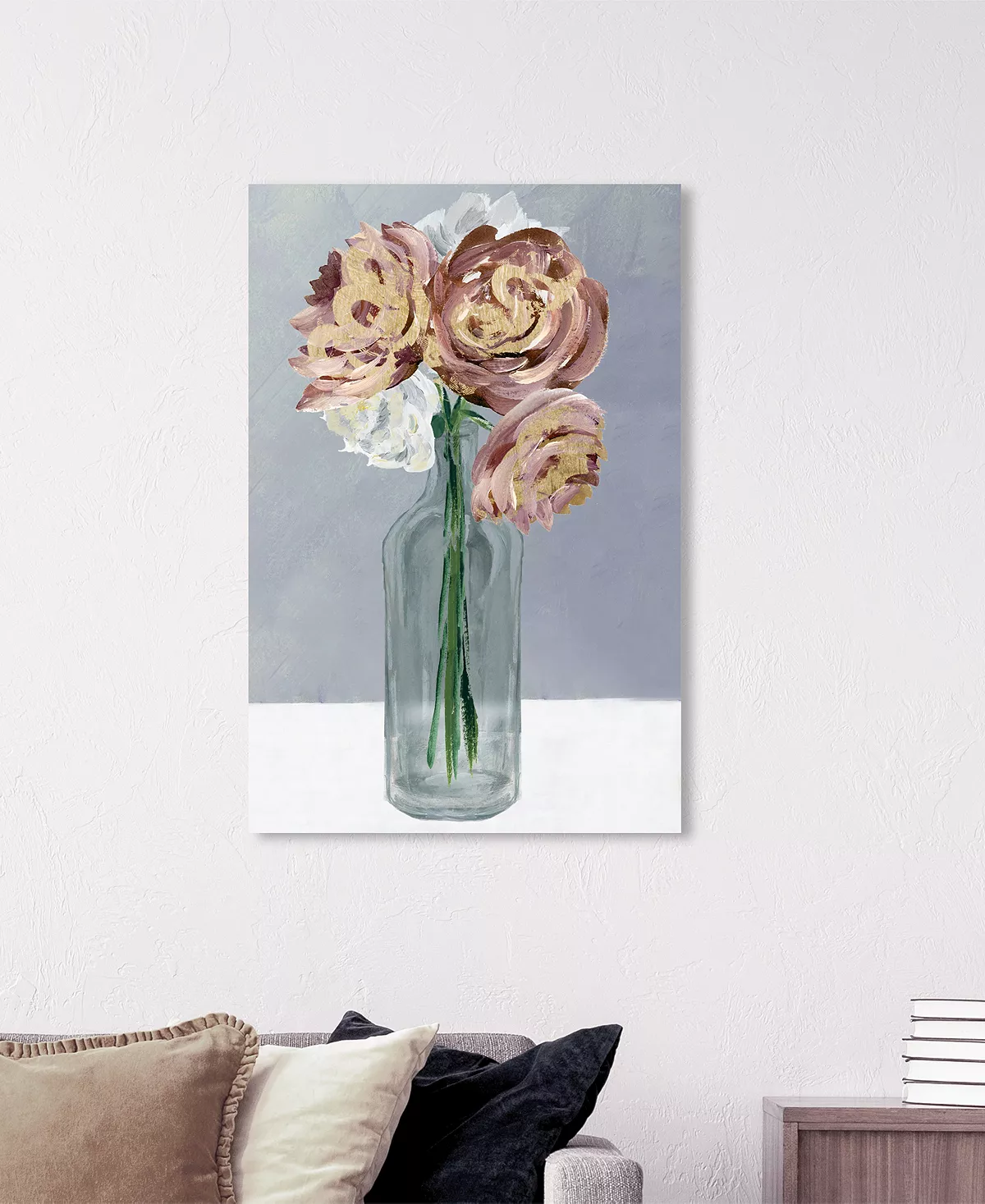 Oliver Gal Withered Roses Giclee Art Print On Gallery Wrap Canvas - Image 3