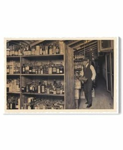 Oliver Gal Vintage Bar Man Giclee Art Print On Gallery Wrap Canvas