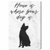 Oliver Gal Pet Love Quote Giclee Art Print On Gallery Wrap Canvas