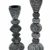 Design Toscano Ribal Funk Contemporary Candle Holder Set, 2 Piece