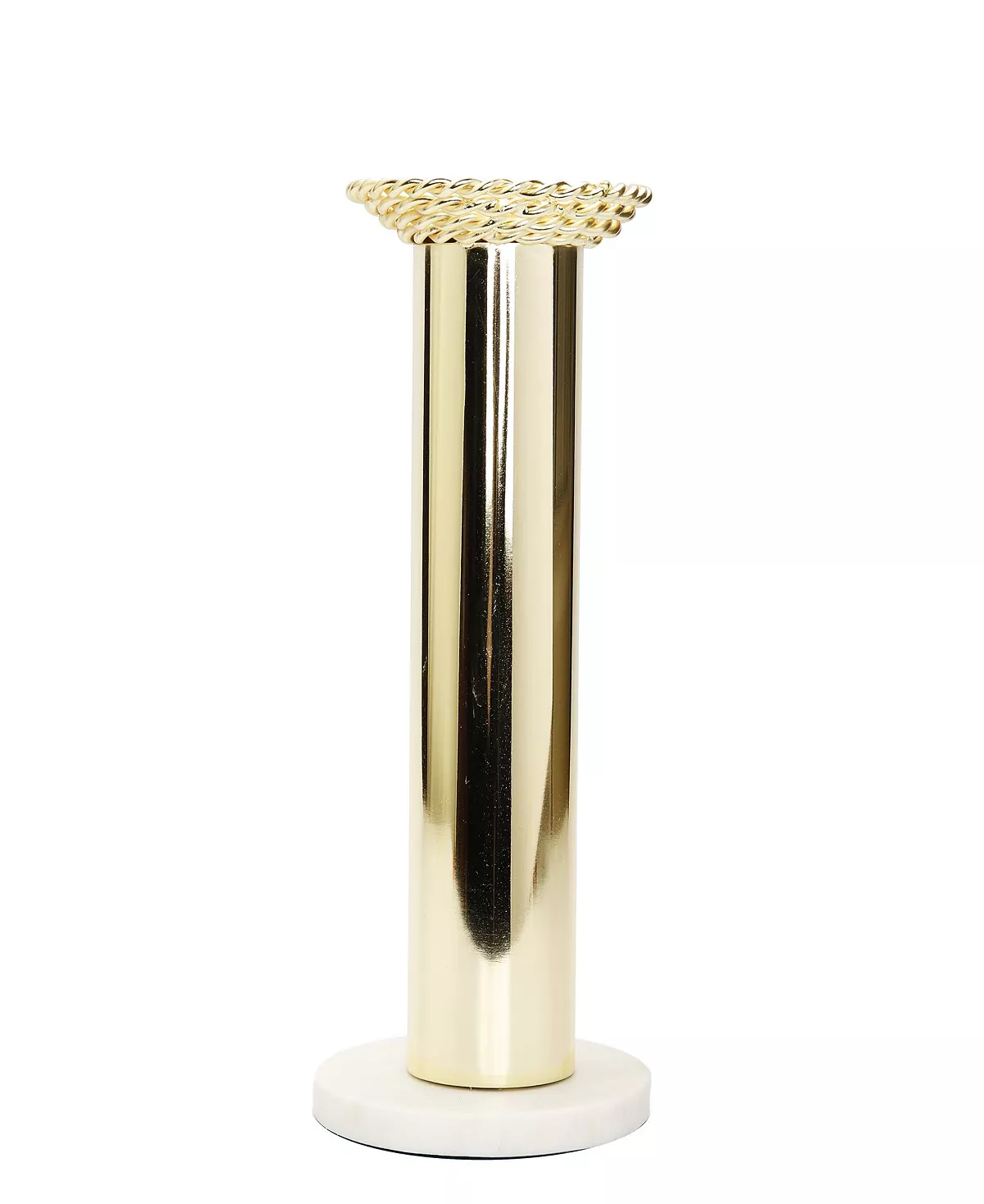 Classic Touch Per 10.5 Candle Holder On Marble Base - Image 2
