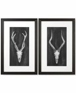 Uttermost Rustic European Mounts 2-Pc. Print Wall Art