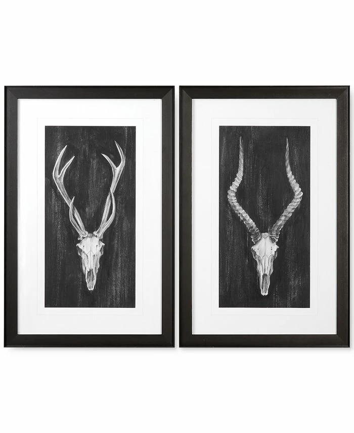 Uttermost Rustic European Mounts 2-Pc. Print Wall Art