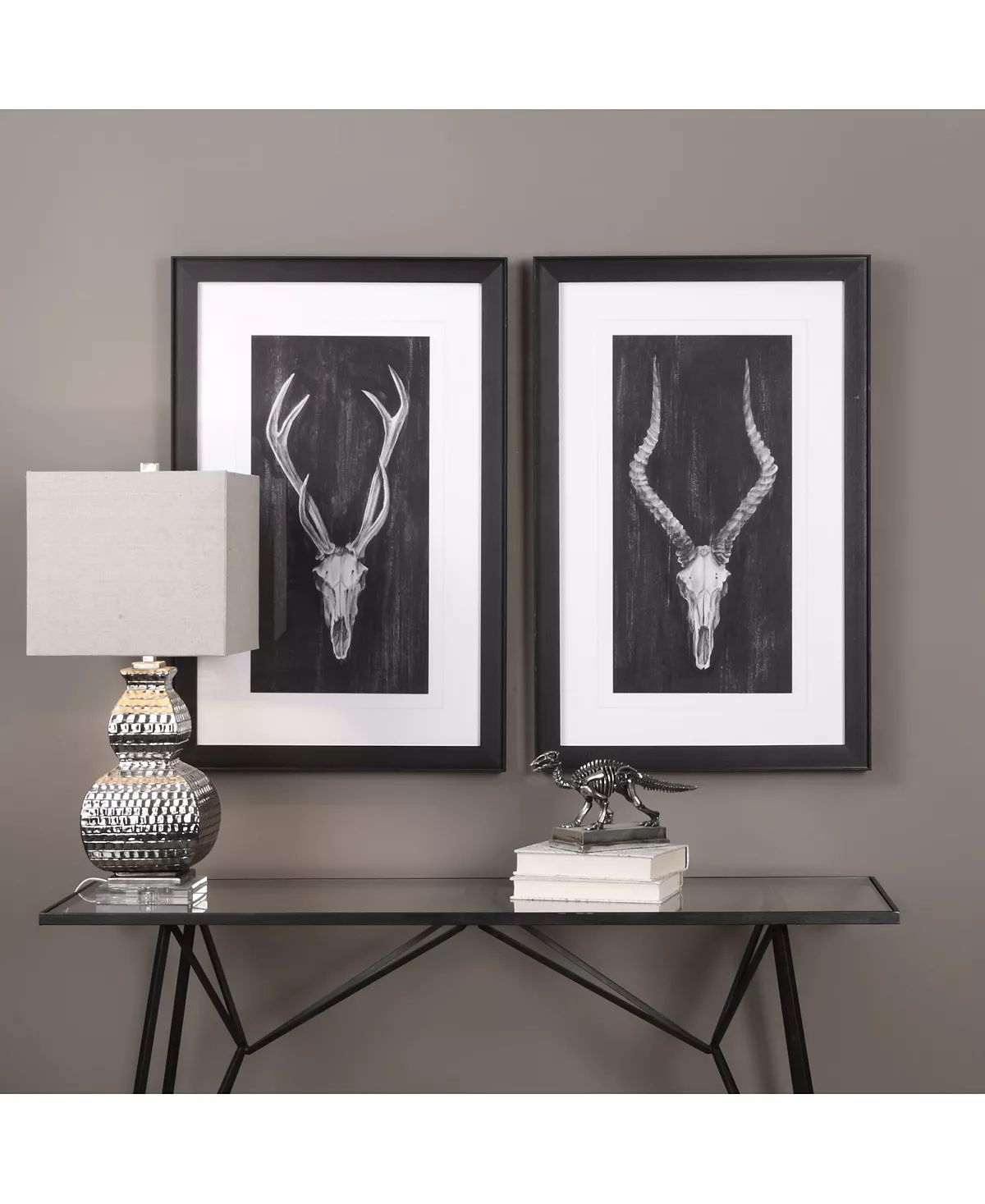 Uttermost Rustic European Mounts 2-Pc. Print Wall Art - Image 2