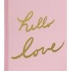 Deny Designs Lisa Argyropoulos Hello Love Pink Art Canvas 16x20