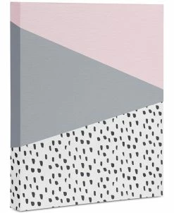 Deny Designs Viviana Gonzalez Scandinavian Style Gray Art Canvas 8x10
