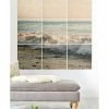 Deny Designs Bree Madden Wave Crash 9-Pc. Printed Wood Wall Mural