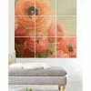 Deny Designs Bree Madden Spring 9-Pc. Printed Wood Wall Mural
