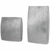 Uttermost Darla Aluminum Vases, Set Of 2