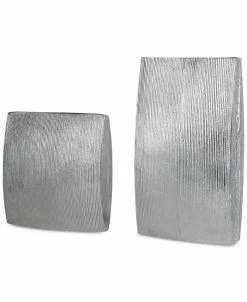 Uttermost Darla Aluminum Vases, Set Of 2